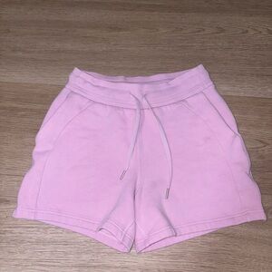 Lululemon Athletica Light Pink Athletic Shorts